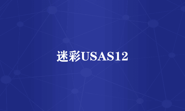 迷彩USAS12