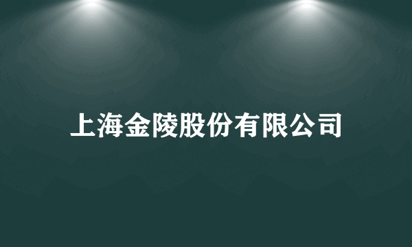 上海金陵股份有限公司