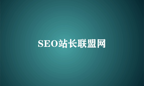 SEO站长联盟网