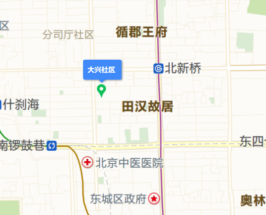 大兴社区（北京市东城区交道口街道下辖社区）