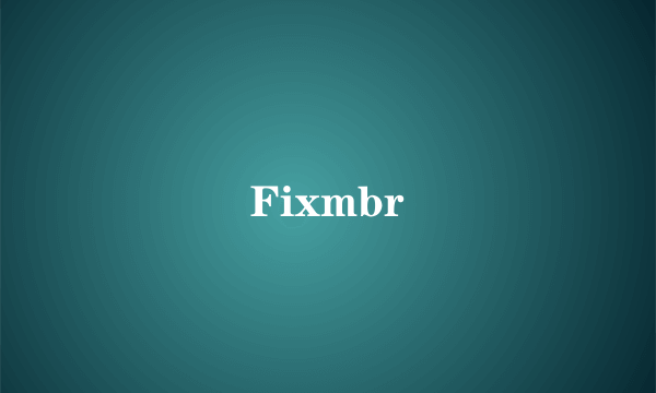 Fixmbr