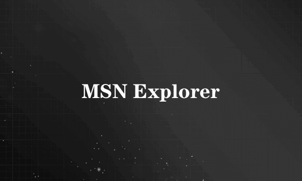 MSN Explorer