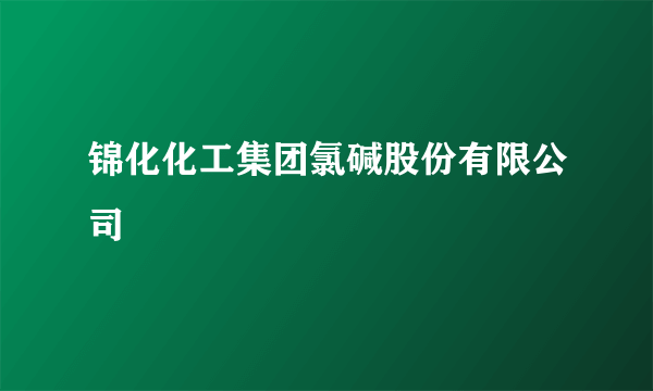 锦化化工集团氯碱股份有限公司