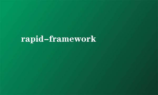 rapid-framework