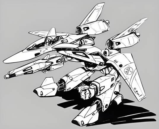 VF-1S变形战斗机（美国改编动画战斗机）