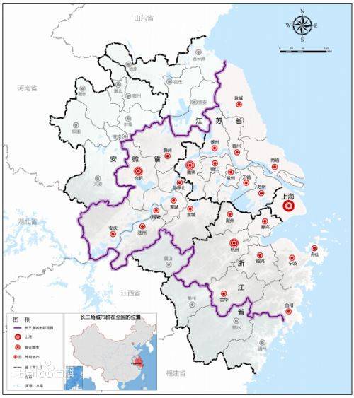 长江三角洲地区区域规划