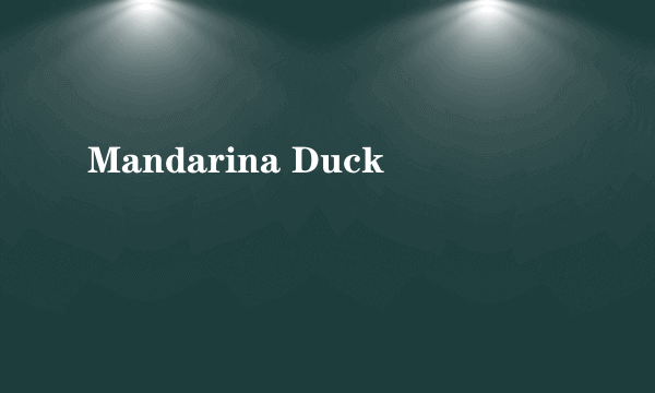 Mandarina Duck