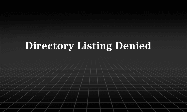 Directory Listing Denied