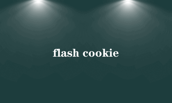 flash cookie